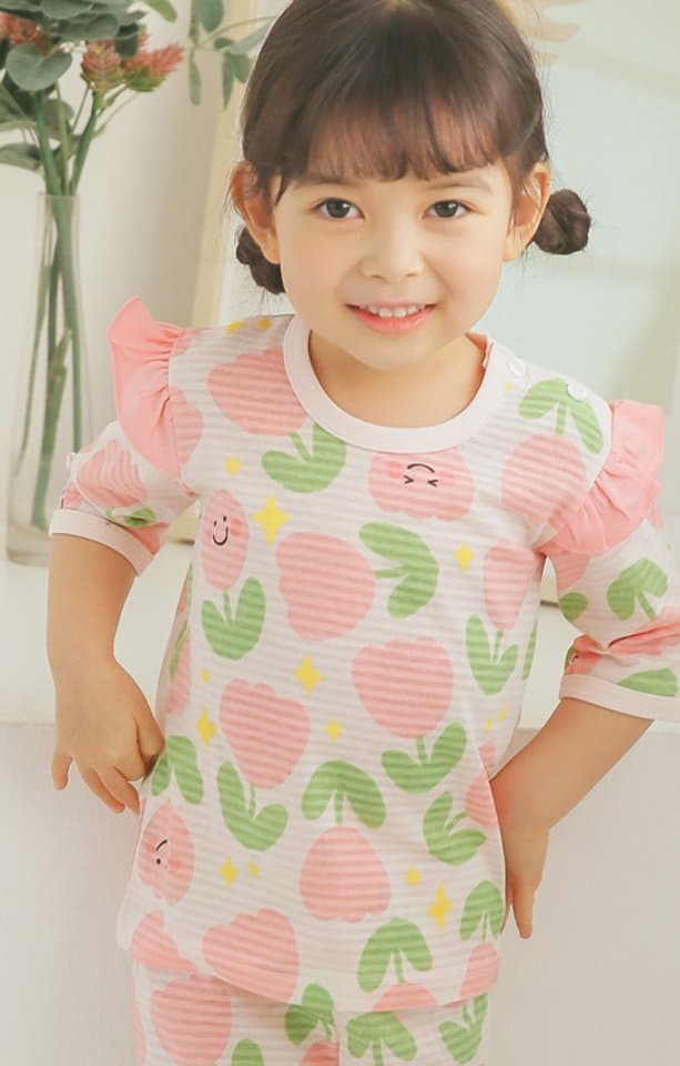 Puco - Korean Children Fashion - #littlefashionista - Tulip Jacquard Easywear