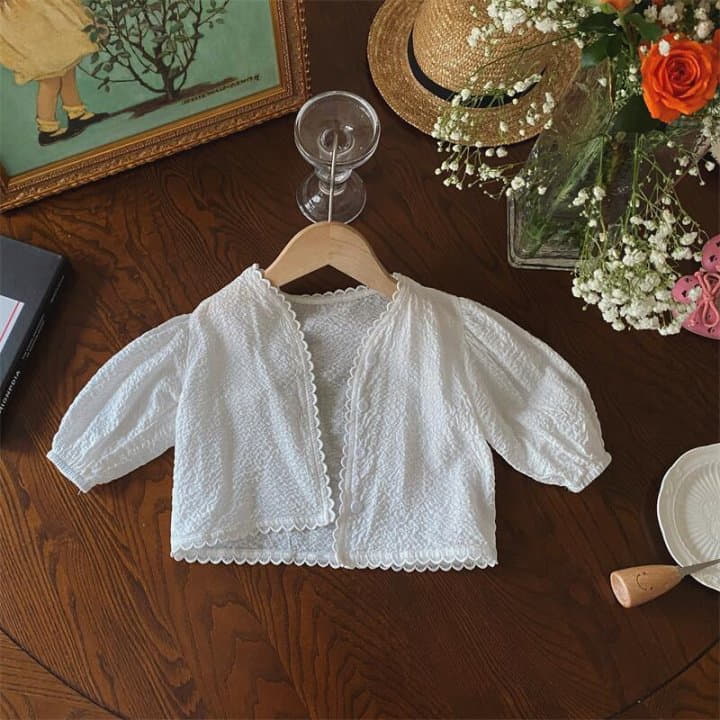 Reve Kid - Korean Baby Fashion - #babywear - Bebe Lace Cardigan - 2