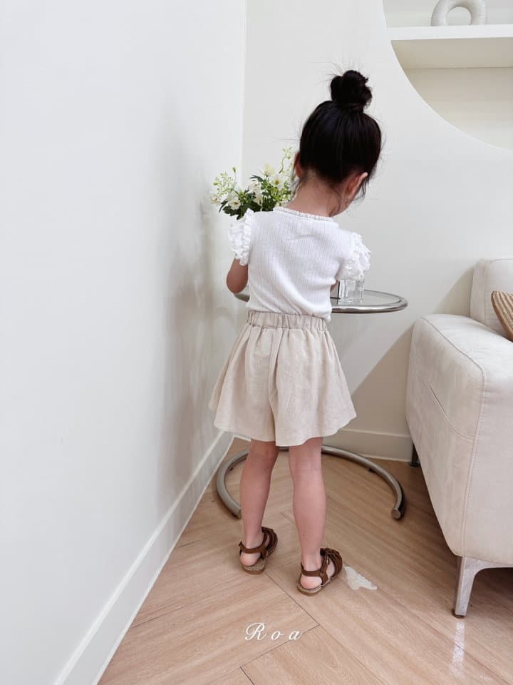 Roa - Korean Children Fashion - #designkidswear - Ribbon Skirt Pants - 10