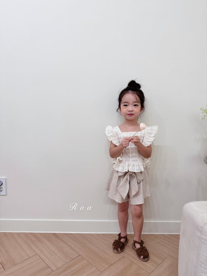 Roa - Korean Children Fashion - #fashionkids - Ribbon Skirt Pants - 12