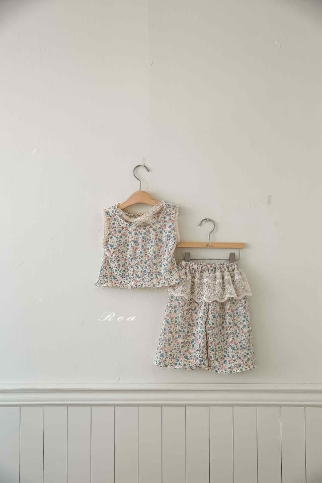 Roa - Korean Children Fashion - #magicofchildhood - lolo Top Bottom Set