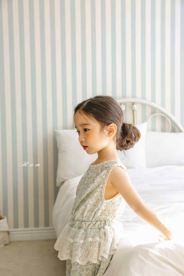 Roa - Korean Children Fashion - #minifashionista - lolo Top Bottom Set - 2