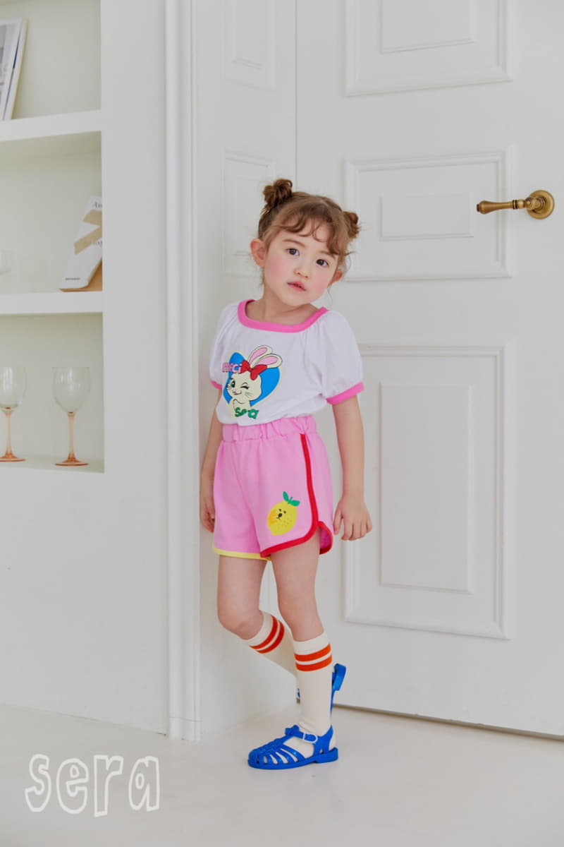 Sera - Korean Children Fashion - #Kfashion4kids - Heart Rabbit Tee - 8