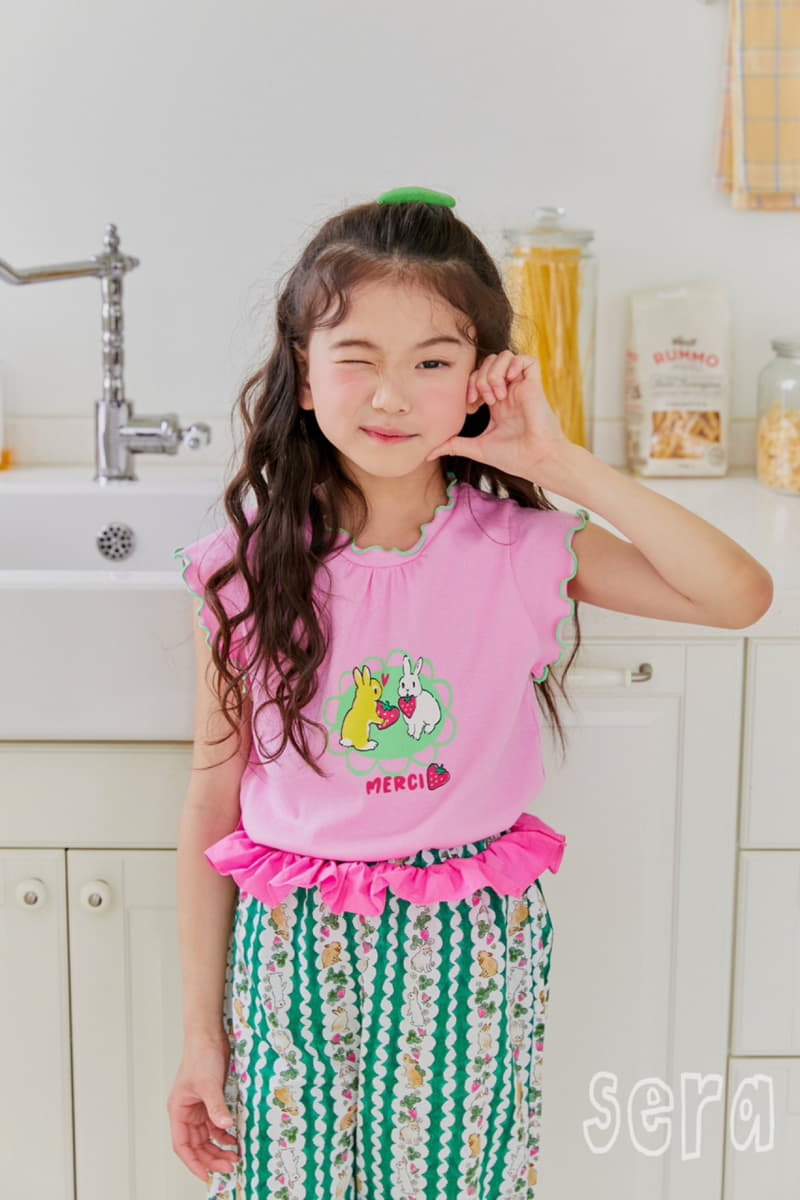 Sera - Korean Children Fashion - #childofig - Rib Tee - 3