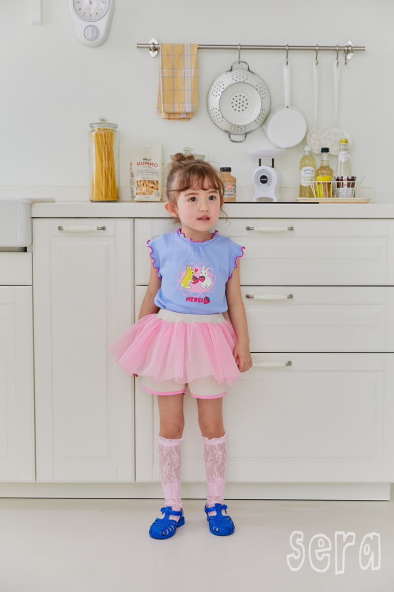 Sera - Korean Children Fashion - #childofig - Rib Tee - 4