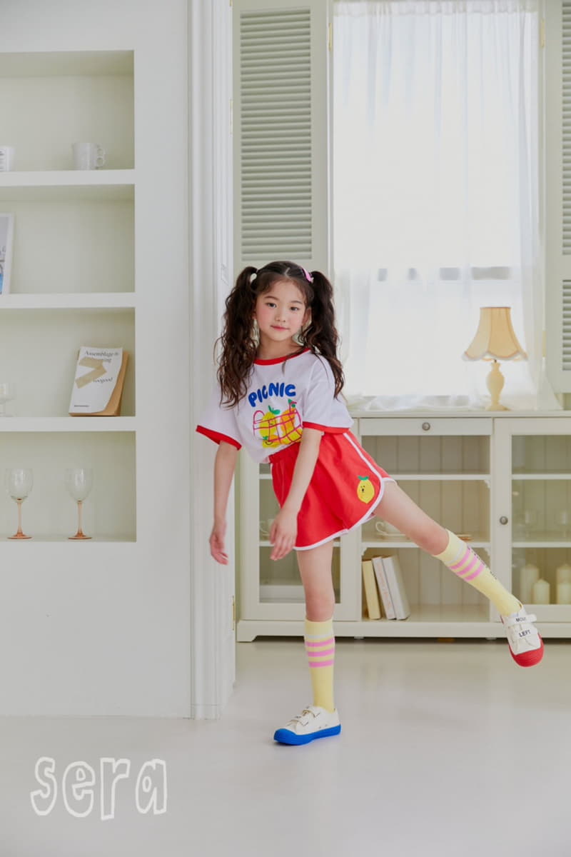 Sera - Korean Children Fashion - #designkidswear - Lemon Color Tee - 6