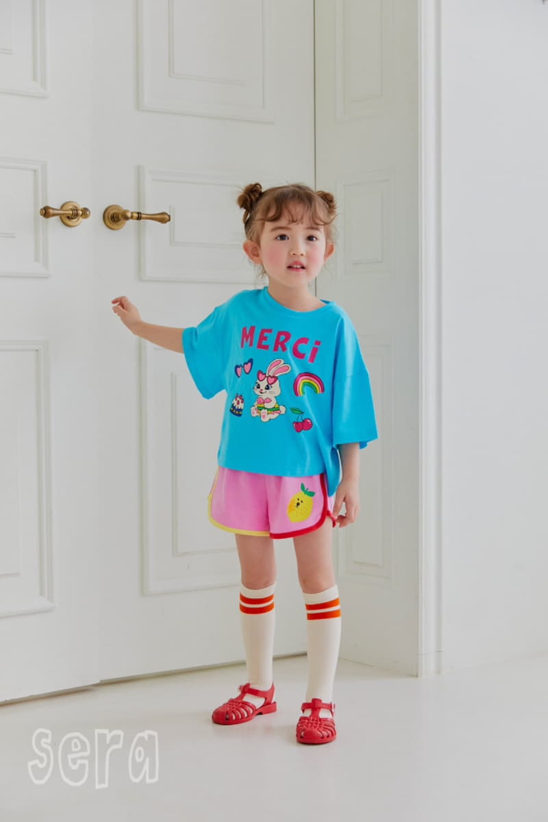 Sera - Korean Children Fashion - #designkidswear - Rainbow Rabbit Tee - 4