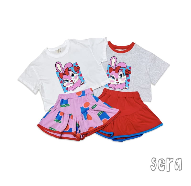 Sera - Korean Children Fashion - #fashionkids - Loose Fit Rabbit Top Bottom Set - 11