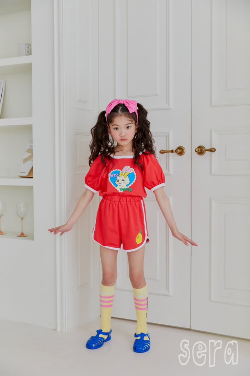 Sera - Korean Children Fashion - #discoveringself - Heart Rabbit Tee - 4