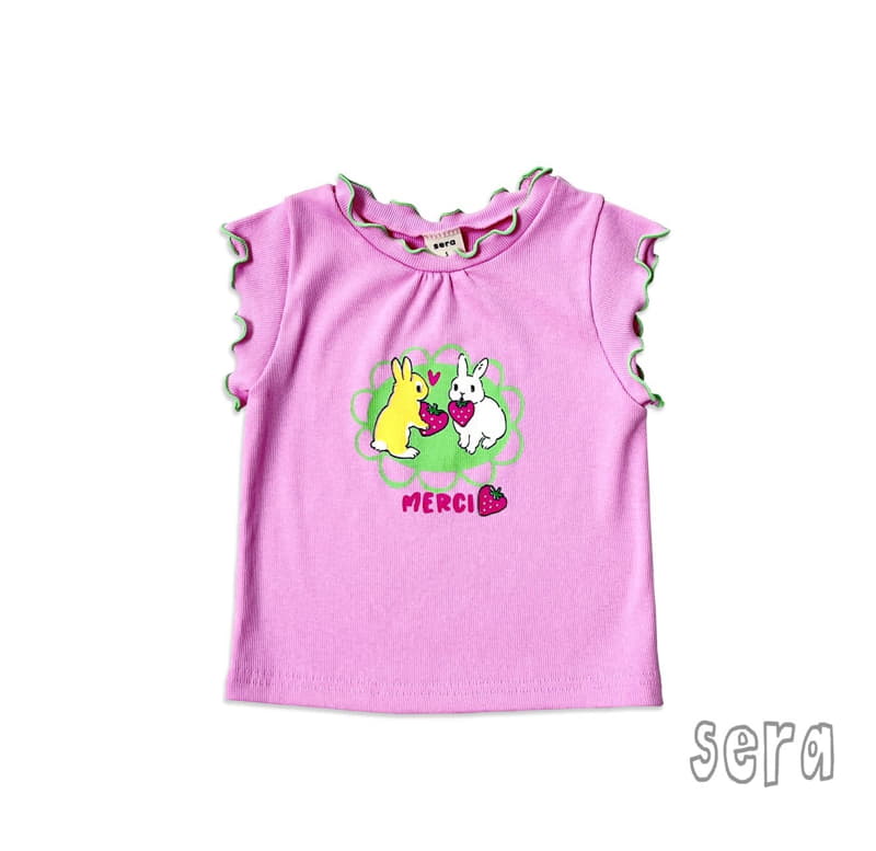 Sera - Korean Children Fashion - #kidsshorts - Rib Tee - 8