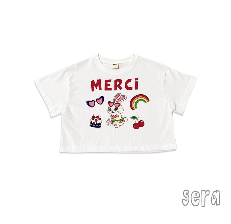 Sera - Korean Children Fashion - #littlefashionista - Rainbow Rabbit Tee - 10