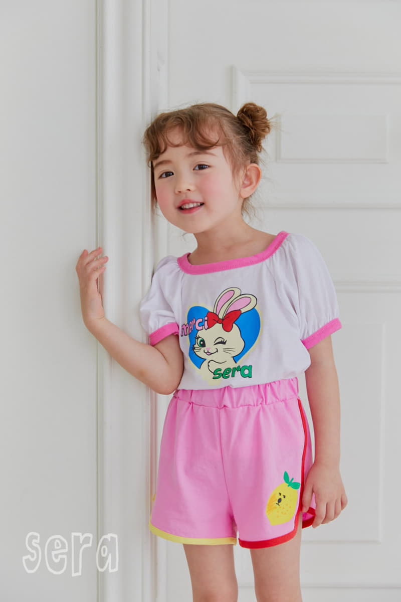 Sera - Korean Children Fashion - #magicofchildhood - Heart Rabbit Tee - 10