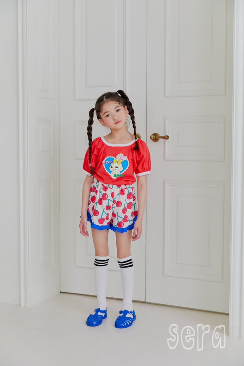 Sera - Korean Children Fashion - #minifashionista - Heart Rabbit Tee - 11