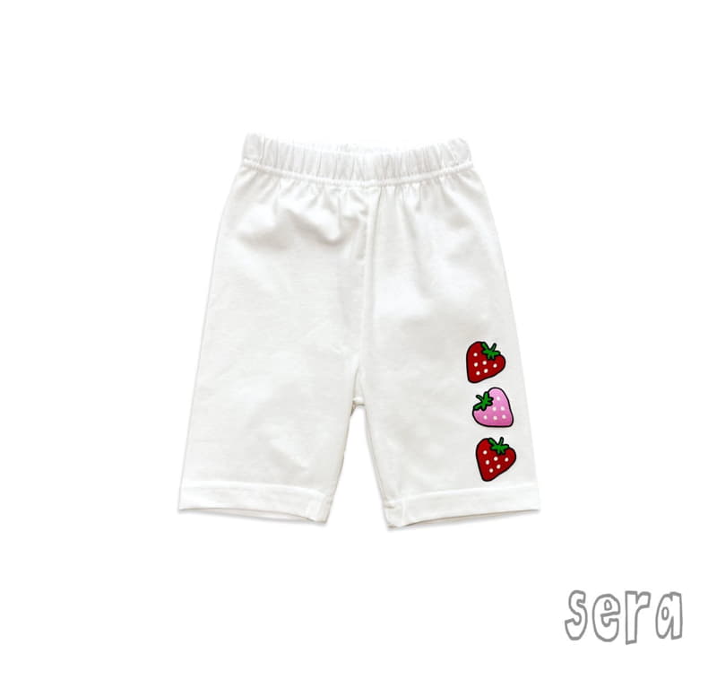 Sera - Korean Children Fashion - #prettylittlegirls - Strawberry Leggings - 2