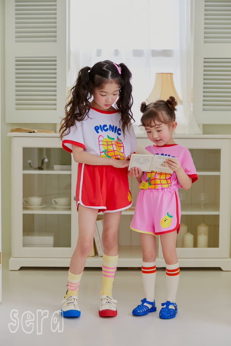 Sera - Korean Children Fashion - #todddlerfashion - Lemon Shorts - 2