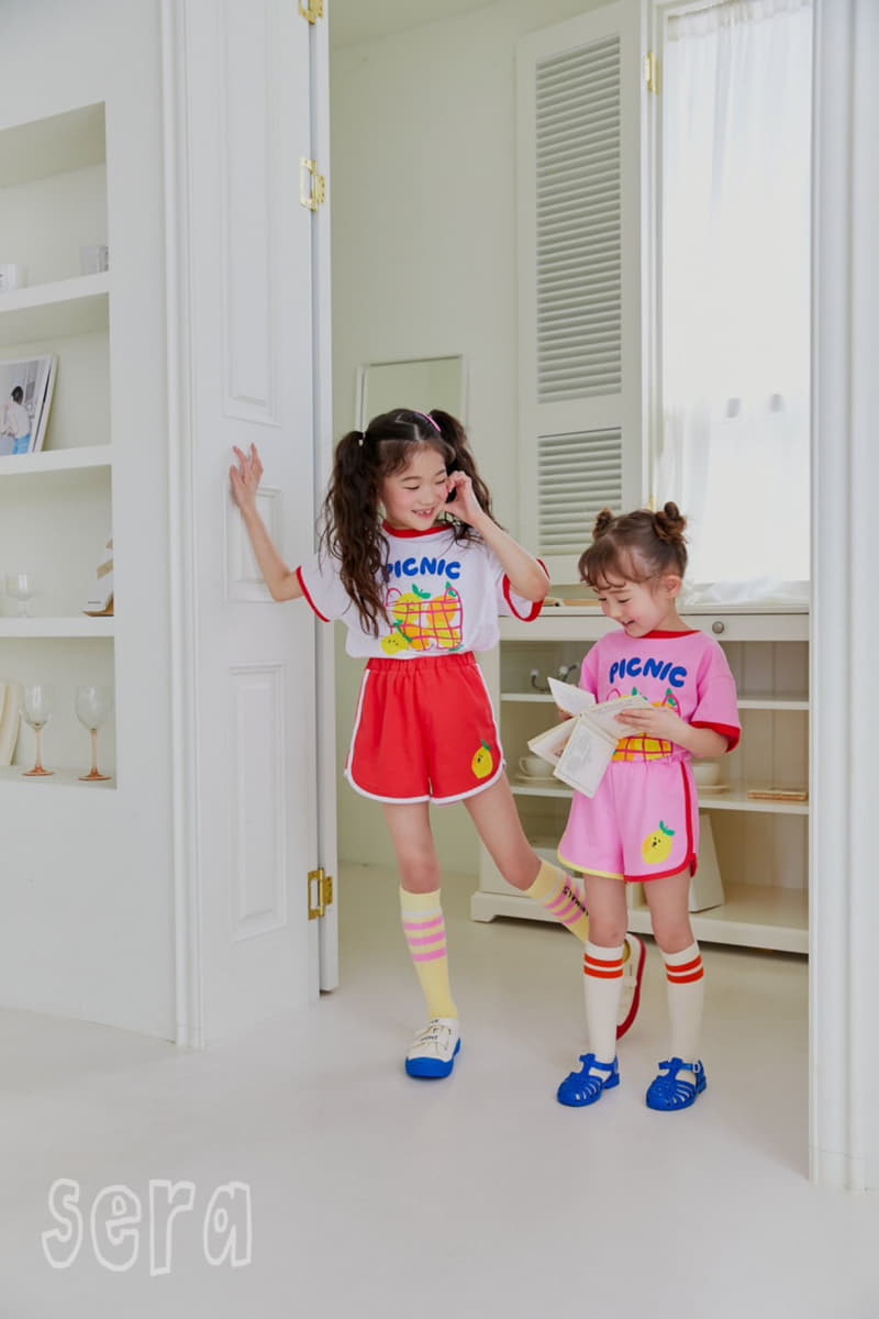 Sera - Korean Children Fashion - #todddlerfashion - Lemon Color Tee