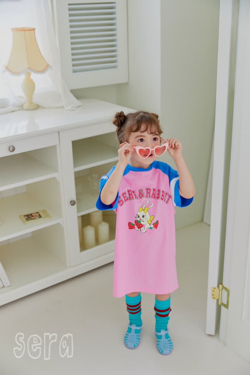 Sera - Korean Children Fashion - #toddlerclothing - Ragaln Strawberry Rabbit One-piece - 8