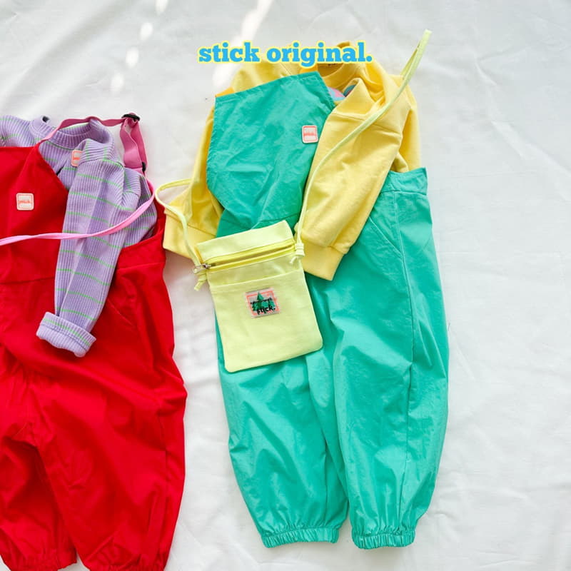 Stick - Korean Children Fashion - #kidsshorts - Play Dungarees Pants - 3