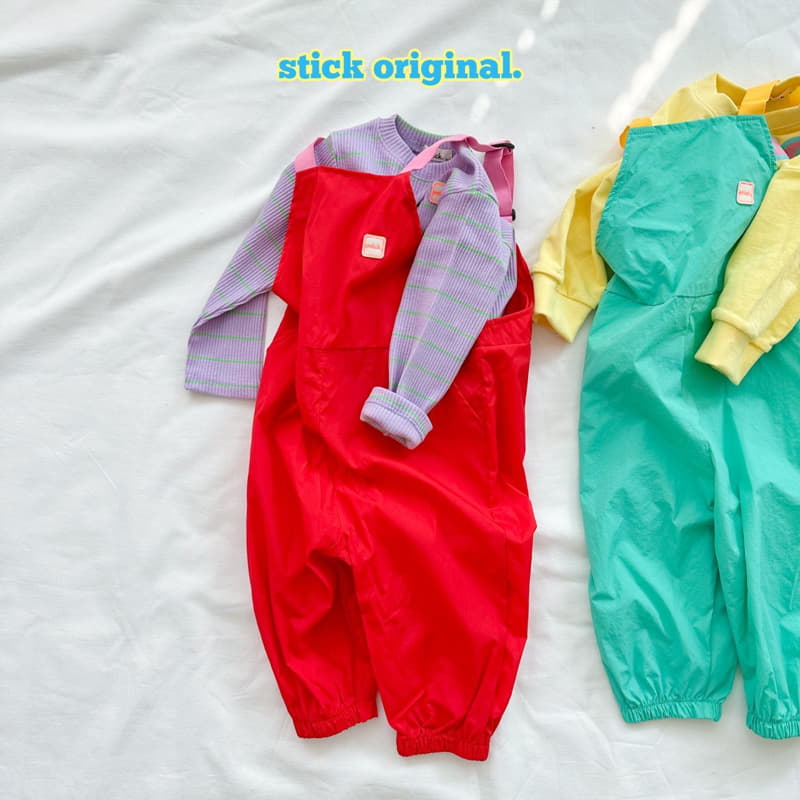 Stick - Korean Children Fashion - #magicofchildhood - Play Dungarees Pants - 8