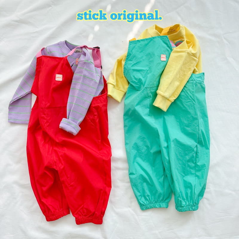 Stick - Korean Children Fashion - #prettylittlegirls - Play Dungarees Pants - 10