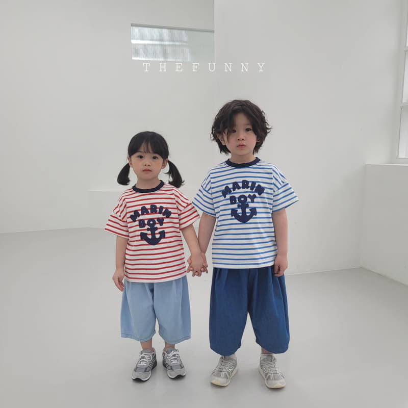 The Funny - Korean Children Fashion - #designkidswear - Marine Tee