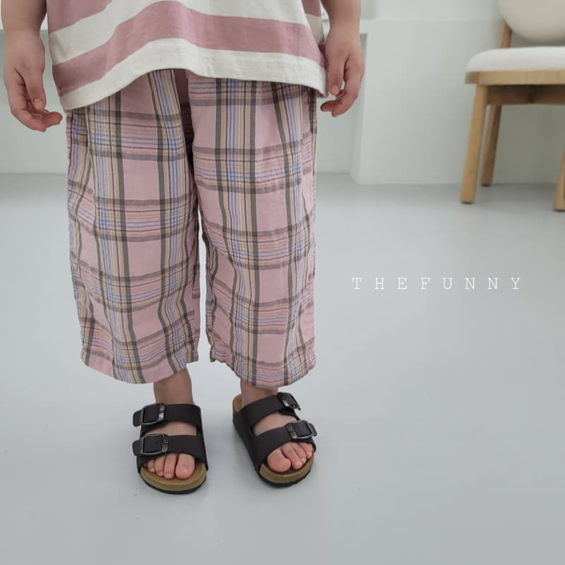 The Funny - Korean Children Fashion - #designkidswear - Check Pants - 11