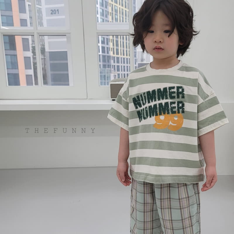 The Funny - Korean Children Fashion - #discoveringself - Number Tee - 10