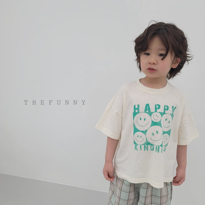 The Funny - Korean Children Fashion - #discoveringself - Happy Tee - 10