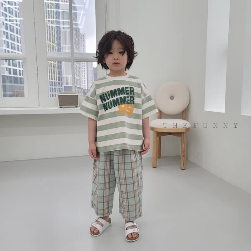 The Funny - Korean Children Fashion - #fashionkids - Number Tee - 11