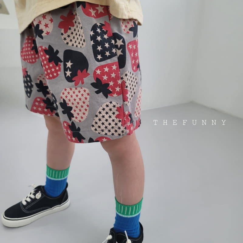 The Funny - Korean Children Fashion - #fashionkids - Strawberry Pants - 9