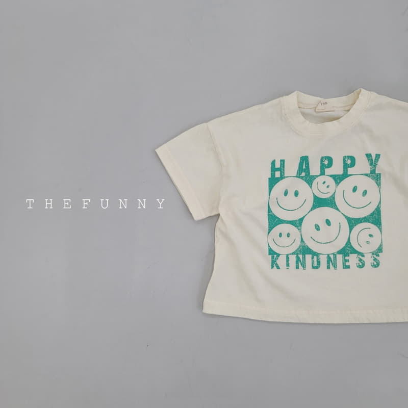 The Funny - Korean Children Fashion - #fashionkids - Happy Tee - 11