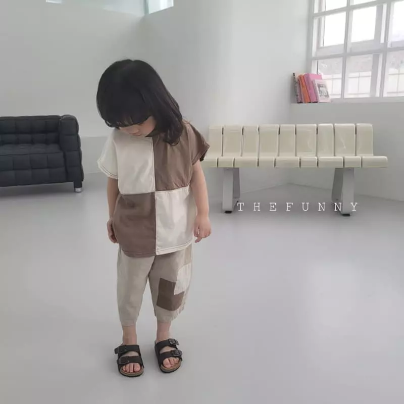 The Funny - Korean Children Fashion - #kidsshorts - Square Tee - 5