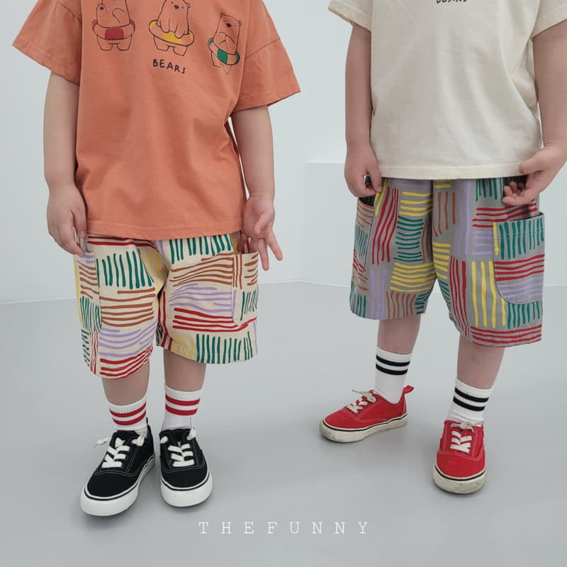 The Funny - Korean Children Fashion - #kidsshorts - Plus Pants - 2