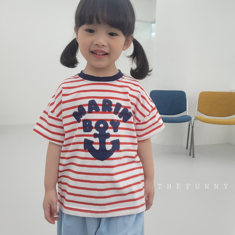 The Funny - Korean Children Fashion - #fashionkids - Marine Tee - 4