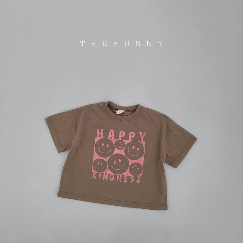 The Funny - Korean Children Fashion - #kidsshorts - Happy Tee - 12