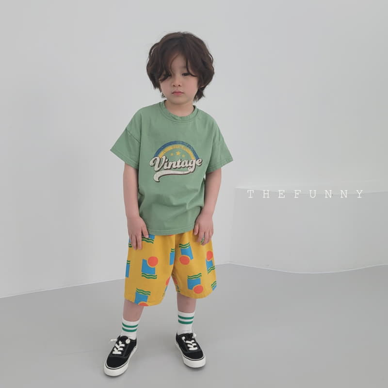 The Funny - Korean Children Fashion - #kidsshorts - Vintage Tee - 10