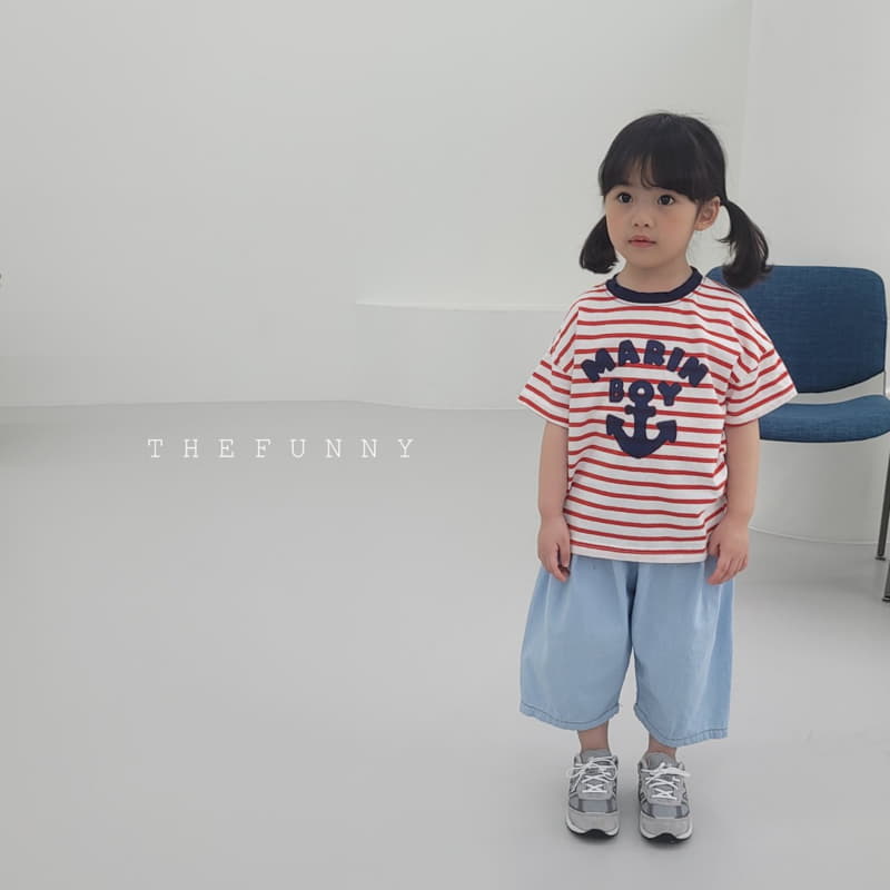 The Funny - Korean Children Fashion - #kidzfashiontrend - Marine Tee - 6