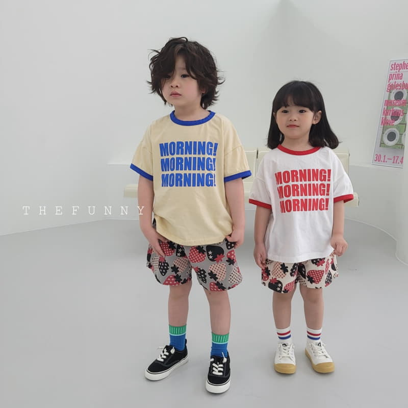 The Funny - Korean Children Fashion - #kidzfashiontrend - Morning Tee