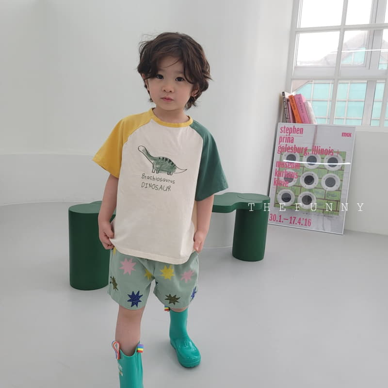 The Funny - Korean Children Fashion - #littlefashionista - Dino Tee - 10