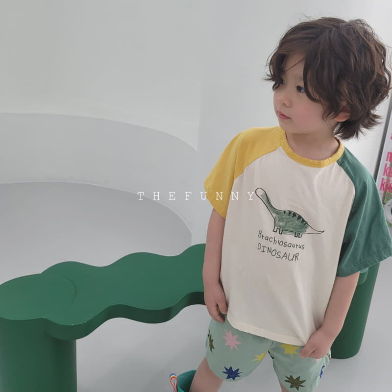 The Funny - Korean Children Fashion - #magicofchildhood - Dino Tee - 11