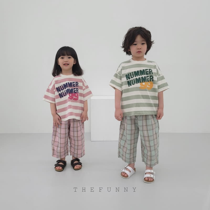 The Funny - Korean Children Fashion - #magicofchildhood - Number Tee - 3