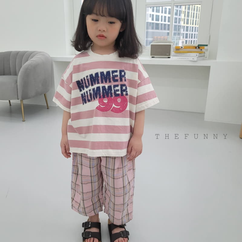 The Funny - Korean Children Fashion - #magicofchildhood - Number Tee - 4