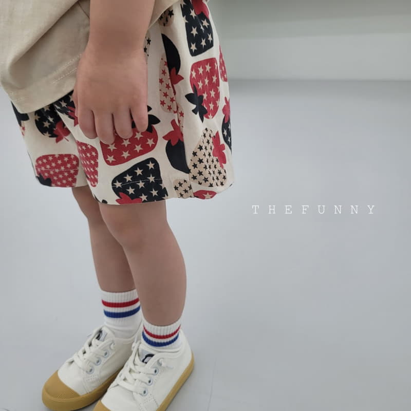 The Funny - Korean Children Fashion - #minifashionista - Strawberry Pants - 2