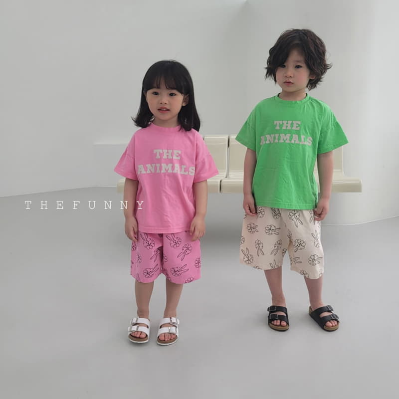 The Funny - Korean Children Fashion - #minifashionista - Animal Tee - 3