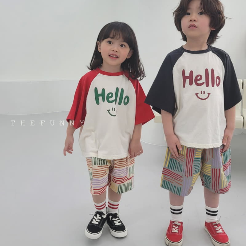 The Funny - Korean Children Fashion - #stylishchildhood - Hello Tee