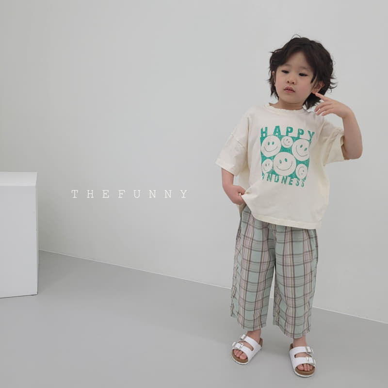 The Funny - Korean Children Fashion - #todddlerfashion - Check Pants - 6