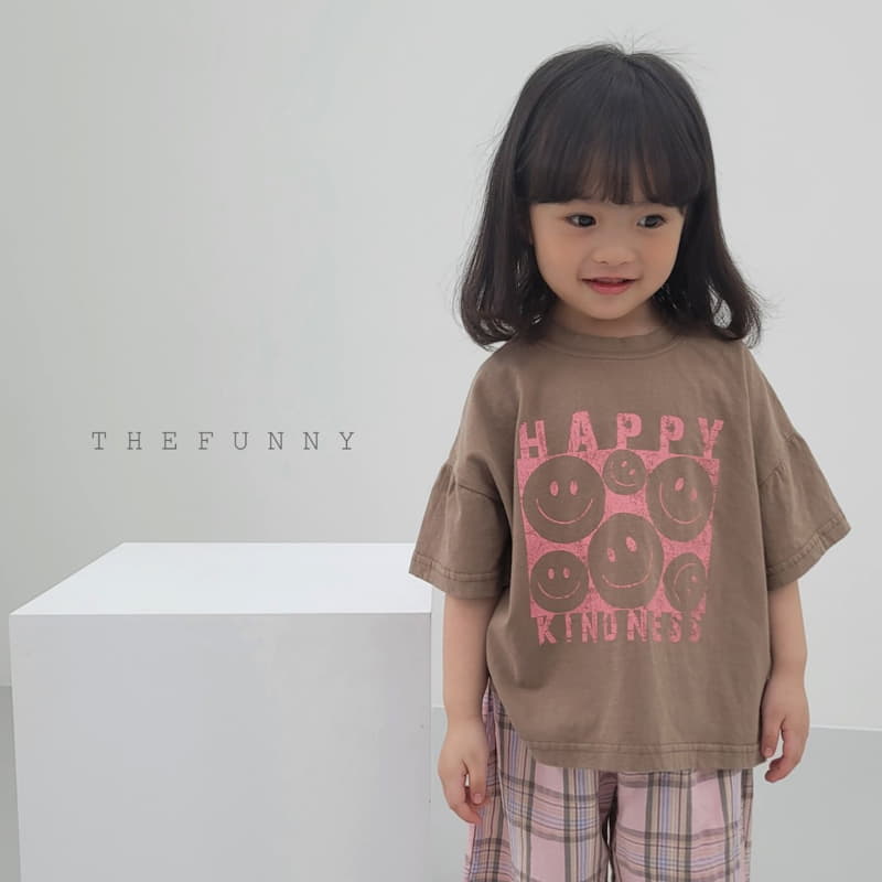 The Funny - Korean Children Fashion - #prettylittlegirls - Happy Tee - 4