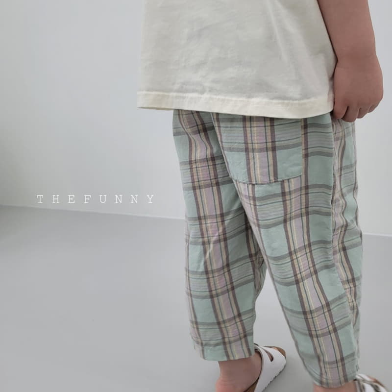 The Funny - Korean Children Fashion - #toddlerclothing - Check Pants - 7