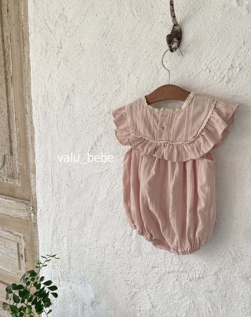 Valu Bebe - Korean Baby Fashion - #babyboutiqueclothing - Square Frill Bodysuit - 5