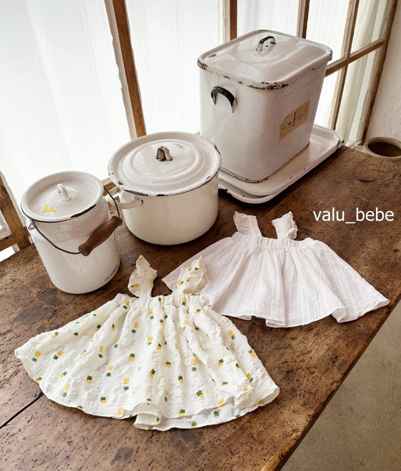 Valu Bebe - Korean Baby Fashion - #babyboutiqueclothing - Ellin Frill Blouse - 3